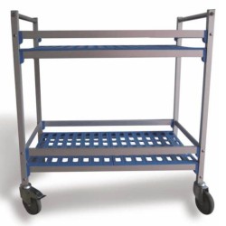 Carro Desembarace | 2 Baldas | Acero Inox |  Pujadas P80900