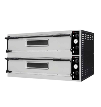 Horno para Pizza PO-6+6W | 12 Pizzas Ø32 cm | Sammic 5120175