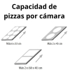 Horno EntryMax12 | 2 Cámaras | Hasta 12 Pizzas de Ø33 cm | Eléctrico