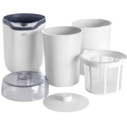 Yogurtera White 1 L | Con Filtro | Lacor 69246