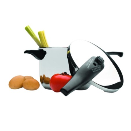 Olla a Presión Tempo 4 L | Acero Inox 18/10 | Lacor 71864