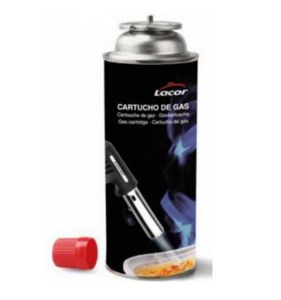 Cartucho de Gas 420 ml 220 g | Conexión Bayoneta | Lacor 68941