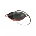LOS GEMELOS STAUB 40509-898-0 Wok cast iron STAUB. Diameter: 37cm