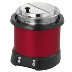 Retermalizador Inducción 10,4 L Rojo | Pujadas 74110240 | Hostelería