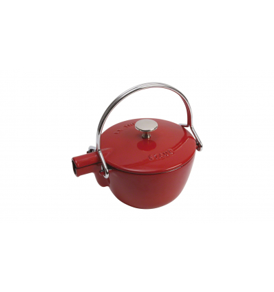 LOS GEMELOS STAUB 40509-904-0 Tetera de hierro colado STAUB. Diametro: 21cm