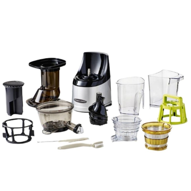 Extractor de Jugos Omega Megamouth | Prensado en Frío | Boca Ancha