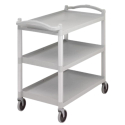 Carro de servicio ligero con baldas de 62 x 40 cm (96,5x41x83,5 cm). CAMBRO BC331KD-110