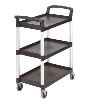 Carro de servicio ligero con baldas de 62 x 40 cm (96,5x41x83,5 cm). CAMBRO BC331KD-110