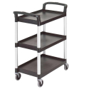 Carro de servicio ligero con baldas de 62 x 40 cm (96,5x41x83,5 cm). CAMBRO BC331KD-110