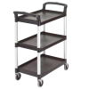 Carro de servicio ligero con baldas de 62 x 40 cm (96,5x41x83,5 cm). CAMBRO BC331KD-110