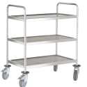Carro Servicio | 3 Estantes | Acero Inox | 100x60 cm | Pujadas P80290