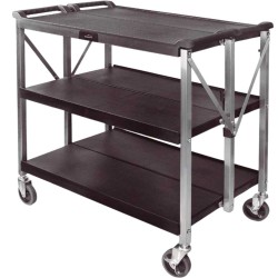 Carro Servicio Plegable | 3 Estantes | 93x51 cm | Lacor 66247