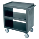 Carro Servicio Robusto | 3 Estantes | Polietileno | Gris | Cambro BC2304S-191