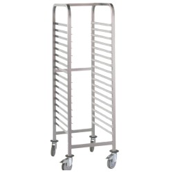 Carro Bandejero Gastronorm 1/1 | 17 Guías | Desmontable | P80470