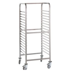 Carro Bandejero Gastronorm 2/1 | 17 Baldas | Desmontable | Pujadas 