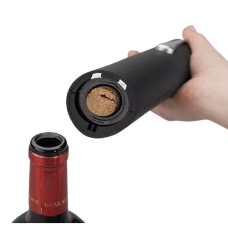 Sacacorchos Eléctrico Lacor 63031 | Soft Touch | Hostelería | Base USB