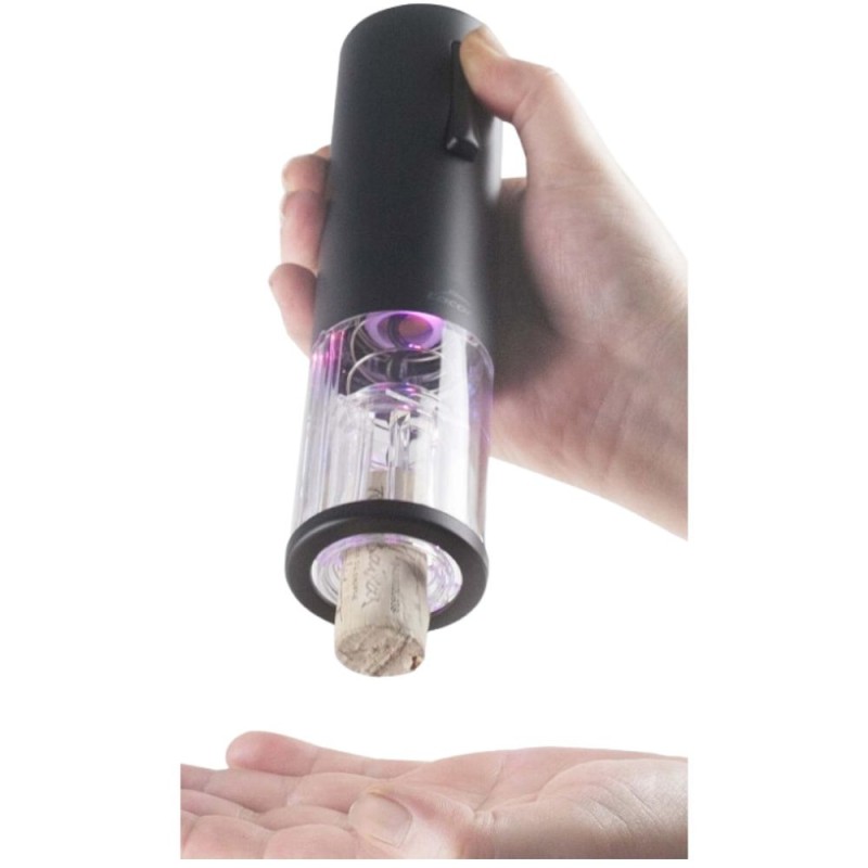 Sacacorchos Eléctrico USB Lacor 63057 | LED y Micro USB | Hostelería