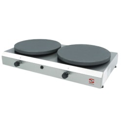 Crepera Profesional CG-240 Gas Doble | Ø 2 x 400 mm | Sammic 5130522