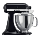 KITCHDEN AID RIVER 5KSM125EOB ROBOT DE COCINA ARTISAN NEGRO 4,8 L. 275 W. 4 ACCE