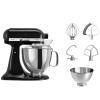 KITCHDEN AID RIVER 5KSM125EOB ROBOT DE COCINA ARTISAN NEGRO 4,8 L. 275 W. 4 ACCE