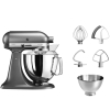KITCHDEN AID RIVER 5KSM125EOB ROBOT DE COCINA ARTISAN NEGRO 4,8 L. 275 W. 4 ACCE