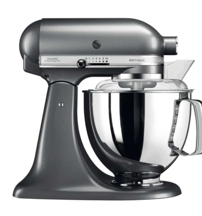 KITCHDEN AID RIVER 5KSM125EOB ROBOT DE COCINA ARTISAN NEGRO 4,8 L. 275 W. 4 ACCE