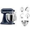 KITCHDEN AID RIVER 5KSM125EOB ROBOT DE COCINA ARTISAN NEGRO 4,8 L. 275 W. 4 ACCE