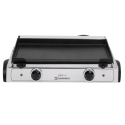 Plancha Snack Eléctrica | Lisa Doble | 550x245 mm | 2100 W | GRL-10