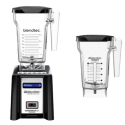BLENDTEC - C825D46E-EU - Batidora Blender profesional SPACESAVER 825 con 2 Jarras FOURSIDE con tapa