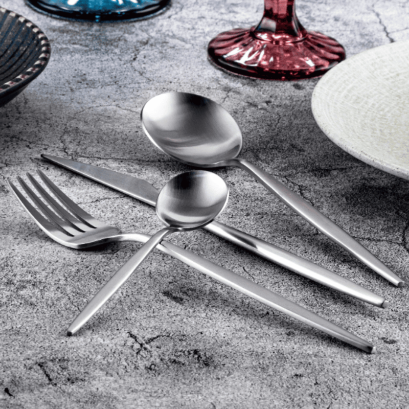 Tenedor de Postre Emma Mate 18.1 cm (12 uds) | Rosenhaus