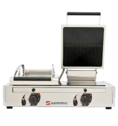 Vitro Grill GV-10LA | 3400 W | Placa Lisa y Acanalada | Sammic 5130371