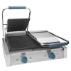 Plancha Doble Grill Acanalada | 4400 W | Acero Inoxidable | Lacor 69167