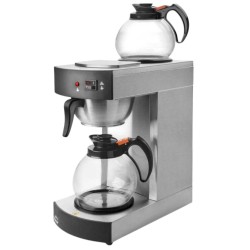 Cafetera Eléctrica 2 Jarras Cristal | Lacor 69272 | Hostelería