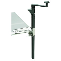 Abrelatas Mesa Negro Lacor 63005 | Barra 48 cm | Latas hasta 30 cm