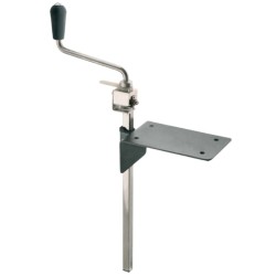 Abrelatas Manual Niquelado | 40 cm | Fijación Tornillo | Tellier O3P40