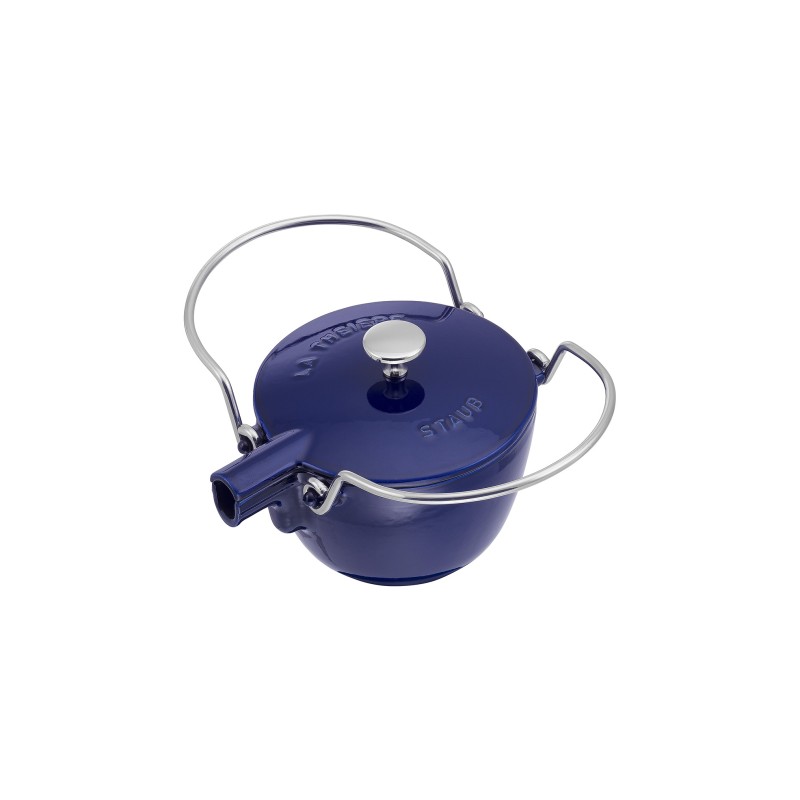 LOS GEMELOS STAUB 40510-618-0 Tetera de hierro colado STAUB. Diametro: 21cm