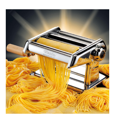 Máquina Laminadora de Pasta | Rodillo 15 cm + 3 Tipos de Corte | Titania IFA 0581190