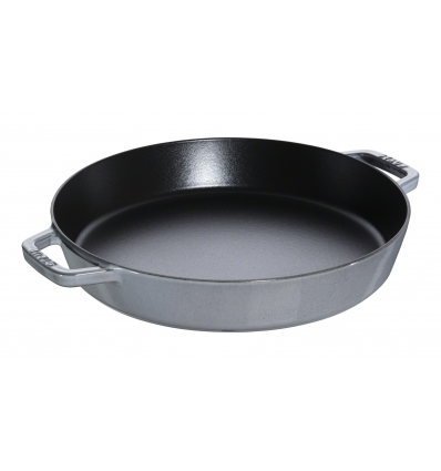 LOS GEMELOS STAUB 40511-072-0 Sartén de doble asa redonda STAUB. Diametro: 34cm