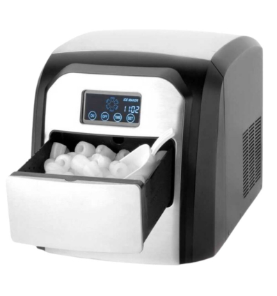 Máquina de Cubitos de Hielo Compacta 10-15 Kg/día 150W | Lacor 69314