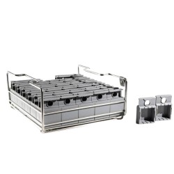 Kit Molde Cubo Alinia 30 Uds | Hielo Perfecto | 100% Chef 30/0126