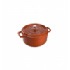 LOS GEMELOS STAUB 40511-296-0 Cocotte STAUB redonda canela de hierro Colado . Diametro: 24cm