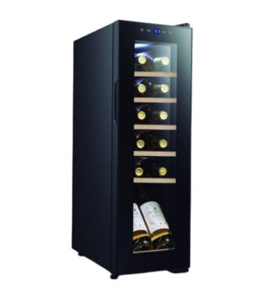 Armario Refrigerador de Vino Vertical con Compresor | 12 Botellas | Lacor 69701