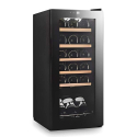 Armario Refrigerador de Vino Black Line con Compresor | 28 Botellas | Lacor 69238