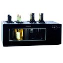 Enfriador de Barra para Botellas | 8 Botellas | Doble Temperatura | Compresor
