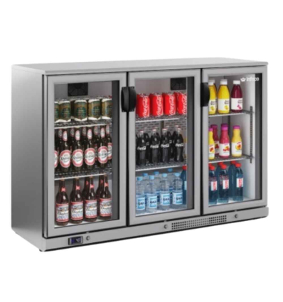 INFRICO ERV 35 II Expositor refrigerado horizontal en inox altura 920 mm. ERV Series