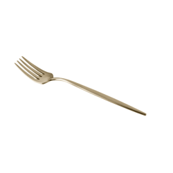 Tenedor Lunch Emma Oro Suave Mate 14.9 cm | Elegancia y Funcionalidad