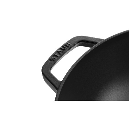LOS GEMELOS STAUB 40511-344-0 Wok de hierro colado STAUB. Diametro: 30cm