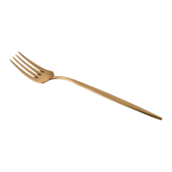 Tenedor Lunch Emma Cobre Mate 14.9 cm | Elegante y Sofisticado