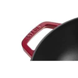 LOS GEMELOS STAUB 40511-345-0 Wok de hierro colado STAUB. Diametro: 30cm