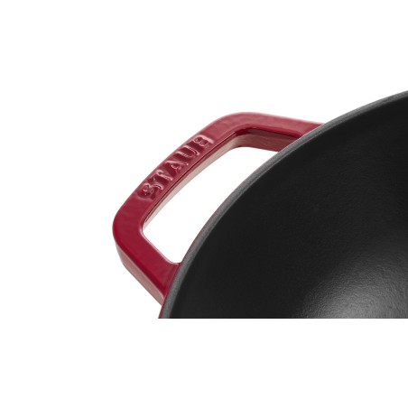 LOS GEMELOS STAUB 40511-345-0 Wok de hierro colado STAUB. Diametro: 30cm